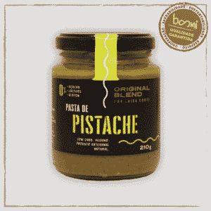 Pasta de Pistache e Amêndoa Vegano