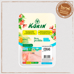 Coxa de Frango Sustentável Sem Antibiótico Korin 600g