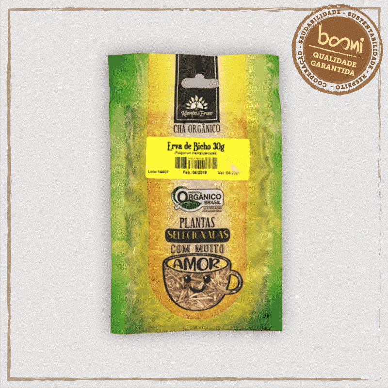 Cha De Erva De Bicho Para Que Serve Chá de Erva de Bicho Orgânico Kampo de Ervas 30g - Boomi