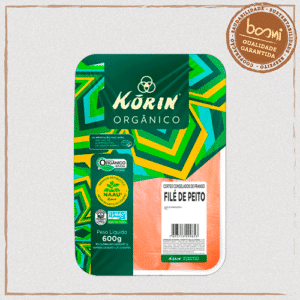 Coxa de Frango Orgânica Sem Antibiótico Korin 600g