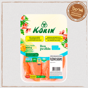 Filezinho de Peito Sassami de Frango Sustentável Sem Antibiótico Korin 600g