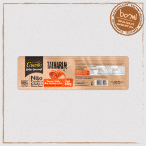 Macarrão Talharim Cenoura, Batata Doce, Chia e Cúrcuma Gourmet Sem Glúten Casarão 300g