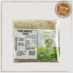 Arroz Arbóreo Branco (Risoto) Orgânico Origem Orgânica 500g