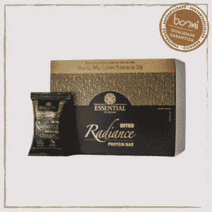 Barra de Proteína Radiance Whey Bites Chocolate Essential Nutrition
