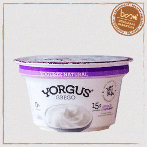 Iogurte Grego Natural Zero Gordura Yorgus 130g
