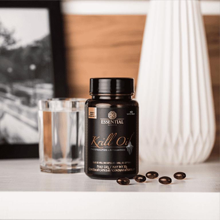 Krill Oil Essential Nutrition 60 Cápsulas Suplementos Boomi