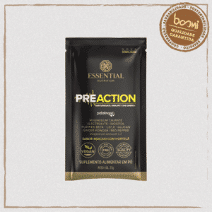 Pre-Action Palatinose + Taurina Sabor Abacaxi com Hortelã Essential Nutrition 27g