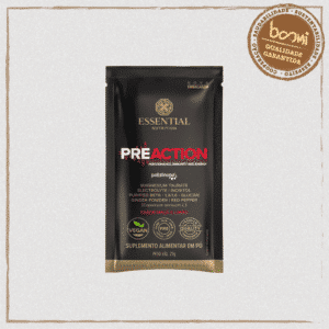 Pre-Action Palatinose + Taurina Sabor Maçã Limão Essential Nutrition 27g