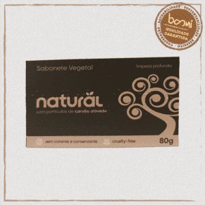 Sabonete Carvão Ativado Natural 80g