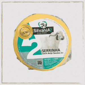 Queijo Serrinha Curado 100% Beta Caseína A2 Silvania