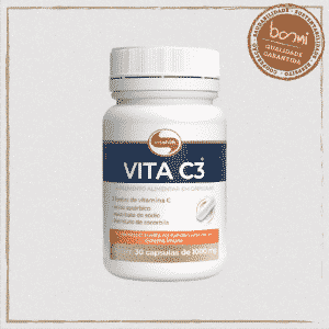 Vita C3 Vitamina C 1000mg Vitafor 30 Cápsulas