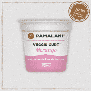 Iogurte Vegano Morango Família Pamalani 150ml