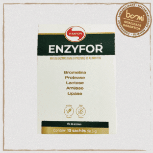 Enzyfor Mix de 5 Enzimas Digestivas 3g Vitafor 10 Sachês