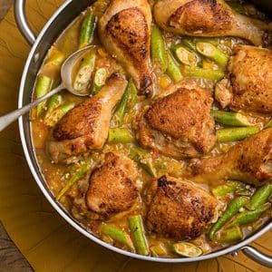 Ingredientes da Receita de Frango com Quiabo