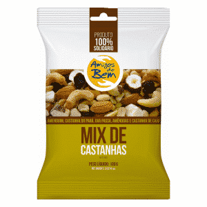 Snacks de castanhas