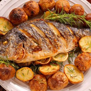 Ingredientes da Receita de Peixe em Camadas