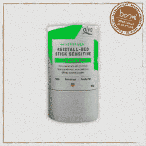 Desodorante Stick Kristall Embalagem Biodegradável Alva 120g 1