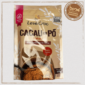 Cacau em Pó Sem Glúten Leve Crock 200g