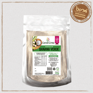 Farinha de Banana Verde Sem Glúten Leve Crock 200g