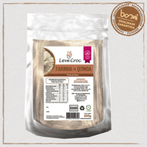 Farinha de Quinoa Sem Glúten Leve Crock 200g