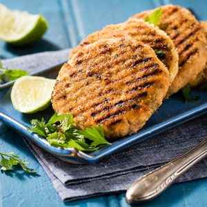Receita de Hambúrguer de Salmão
