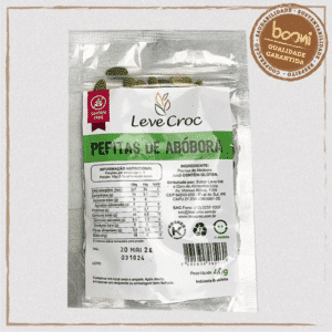 Semente (Pepita) de Abóbora Crua Leve Crock 40g