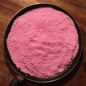 Ingredientes da Receita de Pão de Frigideira Rosa Kids