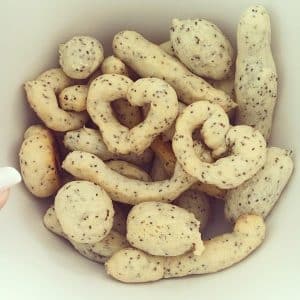 Ingredientes da Receita de Biscoito de Polvilho Caseiro