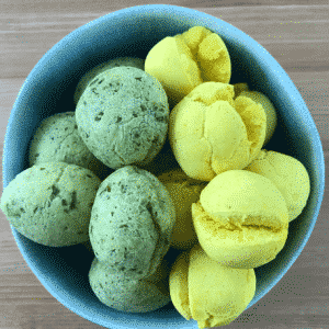 Ingredientes da Receita de Pão de Queijo Verde com Couve