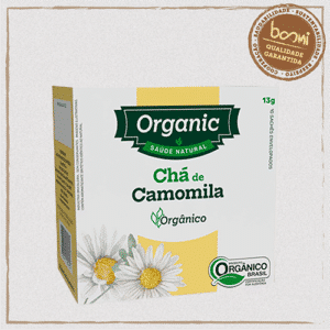 Chá Orgânico de Camomila Organic 10 Sachês