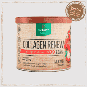 Collagen Renew Colágeno Hidrolisado Morango Nutrify 300g