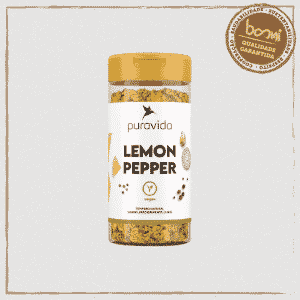 Lemon Pepper Tempero Puravida 130g
