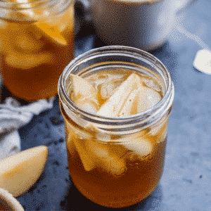 Receita de Chá Gelado de Funcho com Maçã