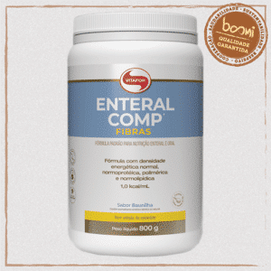 Enteral Comp Shake com Fibras Baunilha Vitafor 800g