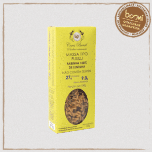 Macarrão Fusilli de Lentilha Verde Sem Glúten Ceres 200g
