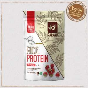 Rice Protein Morango Vegana Rakkau 600g00g