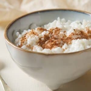 Receita de Arroz Doce sem Açúcar