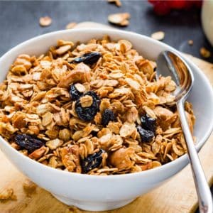 Receita de granola caseira