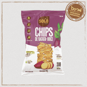 Chips de Batata Doce Assado Solo Snacks 42g