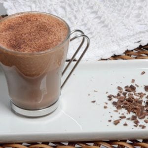 Receita de chocolate quente tradicional