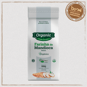 Farinha de Mandioca Branca Orgânica Organic 500g
