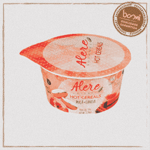 Mingau Hot Cereals Maçã e Canela Sem Glúten Alere 55g