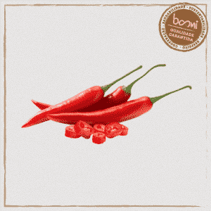 Pimenta Dedo de Moça Vermelha Orgânica 150g