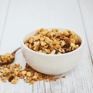 Pote de granola convencional