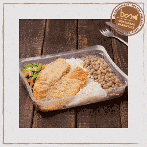 St Petter Empanado com Feijão, Arroz e Mix de Legumes Pronto Light 520g 1