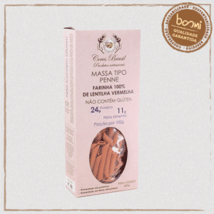 Macarrão Penne de Lentilha Vermelha Sem Glúten Ceres 200g