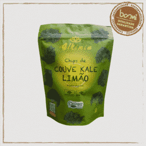 Chips de Couve Kale com Limão Assado Orgânico Alkimia 15g