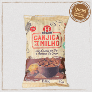 Canjica de Milho com Cacau e Açúcar de Coco Okoshi 50g