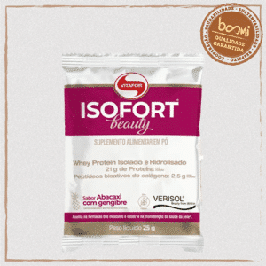 Isofort Beauty Whey Protein Abacaxi com Gengibre Vitafor 25g