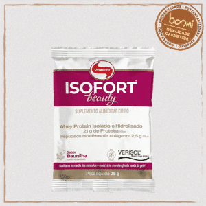 Isofort Beauty Whey Protein Baunilha Vitafor 25g